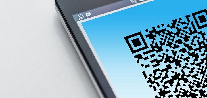 QR-koodi mobiilipuhelimessa